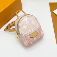 Louis Vuitton Gradient Monogram Canvas Mini Wrist Backpack Bag Pink 2021