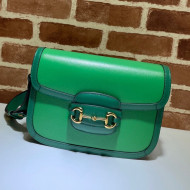 Gucci Horsebit 1955 Shoulder Bag 602204 Bright Green 2021
