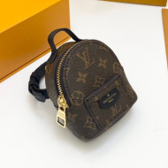 Louis Vuitton Monogram Canvas Mini Wrist Backpack Bag Brown 2021