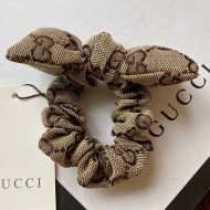 Gucci GG Canvas Bow Headband Coffee 2019