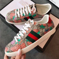 Gucci Ace GG Gucci Strawberry Sneaker 433900 2019