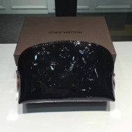 Louis Vuitton Monogram Vernis Cosmetic Pouch Noir