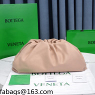 Bottega Veneta Large Pouch Soft Voluminous Clutch Bag Nude Pink 2021 576227L