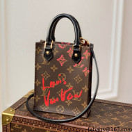 Louis Vuitton PETIT SAC PLAT Bag In Monogram Canvas M80839 Fall in Love 2021