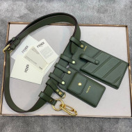 Fendi Multi-accessory Pocket Belt Bag Green 2019