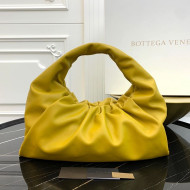 Bottega Veneta Large BV Jodie Leather Hobo Bag Bright Yellow 2020