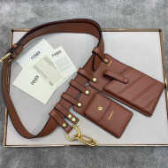 Fendi Multi-accessory Pocket Belt Bag Brown 2019
