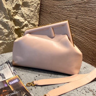 Fendi First Medium Leather Bag Pink 2021 80018L