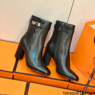Hermes Saint Germain Ankle Boot Black 2021 Top Quality (Pure Handmade)