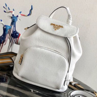 Prada Leather Backpack 1BZ035 White 2019