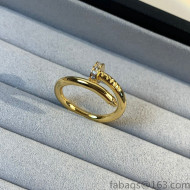 Cartier JUSTE UN CLOU Ring with Crystal Yellow Gold 2022