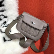 Hermes Swift Leather Berliner 20cm Shoulder Bag Deep Grey 2017