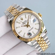 Rolex Datejust Watch 41mm for Men 2022 Top Quality Silver/Gold/White