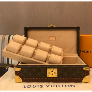 Louis Vuitton Monogram Canvas 8 Watch Case M47641 Brown/Beige 2021