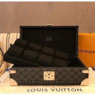 Louis Vuitton Monogram Canvas 8 Watch Case M20016 Black/Black 2021