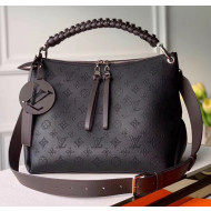 Louis Vuitton Mahina Perforated Calfskin BEAUBOURG Hobo MM Bag M56073 Black 2020