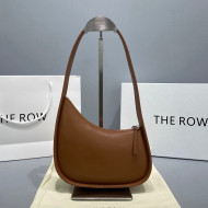 The Row Calfskin Hobo Bag Caramel Brown 2021 1811