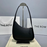 The Row Calfskin Hobo Bag Black 2021 1811