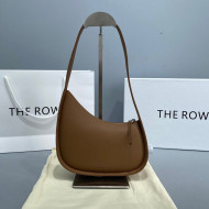 The Row Calfskin Hobo Bag Tan Brown 2021 1811