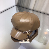 Dior Leather Hat 21120204 Brown 2021