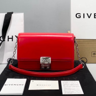 Givenchy Small 4G Bag in Box Leather with Chain Red 2021