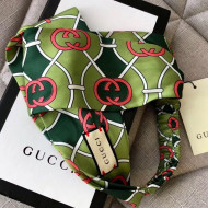 Chanel GG Headband Green 02 2019