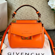 Givenchy Mystic Mini Bag in Smooth Calfskin Orange 2021