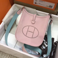 Hermes Evelyne Mini Bag in Original Togo Leather 17cm Pink 