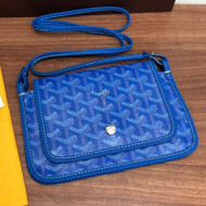 Goyard Triple Crossbody Bag Royal Blue 2019