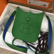 Hermes Evelyne Mini Bag in Original Togo Leather 17cm Green