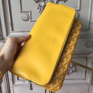 Goyard Folding Leather Clutch Yellow