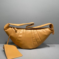 Lemaire Nappa Leather Large Croissant Bag Apricot 2021