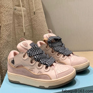 Lanvin Curb Zigzag-laces Sneakers Light Pink 2021 