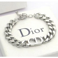 Dior CD Chian Bracelet 2061234 Silver 2020