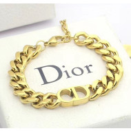Dior CD Chian Bracelet 2061236 Gold 2020