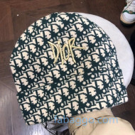 Dior x Shawn Oblique Jacquard Hat Green 2020