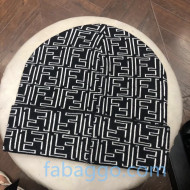 Dior x Shawn FF Jacquard Hat Black 2020