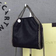 Stella McCartney Tiny Falabella Tote Bag 18cm Black/Silver 2020