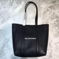 Balenciaga Everyday XS Logo Shopping Tote Black 2019