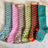 Gucci GG Mid-High Socks 6 Colors 2021