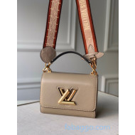 Louis Vuitton Twist PM Bag in Epi Leather M57049 Beige 2020