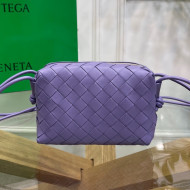 Bottega Veneta Mini Loop Crossbody Bag Lavender Purple 2021