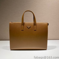 Prada Saffiano Leather Prada Galleria Bag 2VG039 Brown 2022