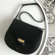 Celine Medium Trotteur Bag in Smooth Calfskin Black 2018