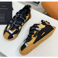 Dolce & Gabbana NS1 Sneakers in Mixed Materials Ginger/Black 2020(For Women and Men)