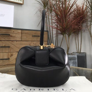 Gabriela Hearst Nina Lambskin Large Top Handle Bag Black 2019