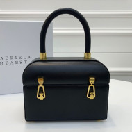 Gabriela Hearst Patsy Calfskin Small Box Top Handle Bag 3994 Black 2019