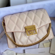 Givenchy Quilted lambskin Small GV3 Crossbody Bag White 2021