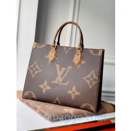 Louis Vuitton OnTheGo MM Monogram Canvas Tote Bag M45039 2020