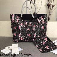 Givenchy Flora Print Calfskin Tote Bag 38cm 8841 10